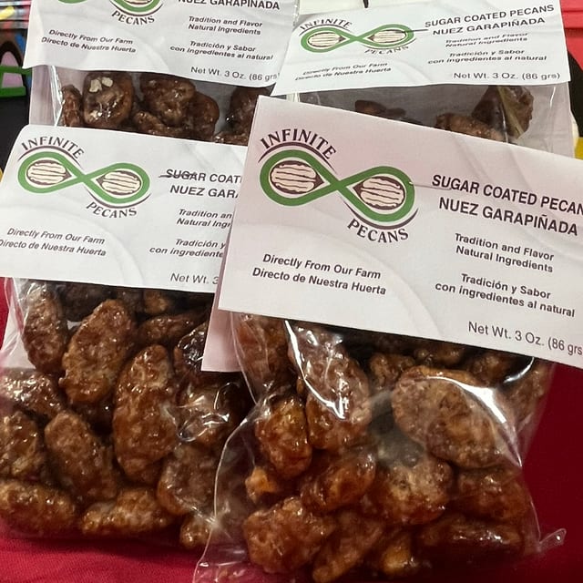 Sugar Coated Pecans.