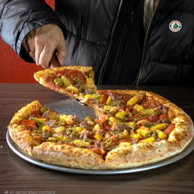 Tropical Sunset Pizza.