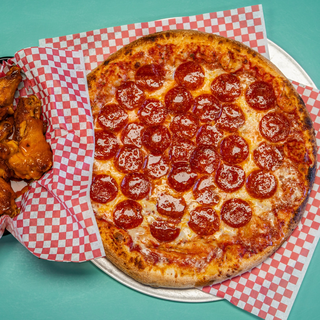1 Large Pizza & 6 Wings