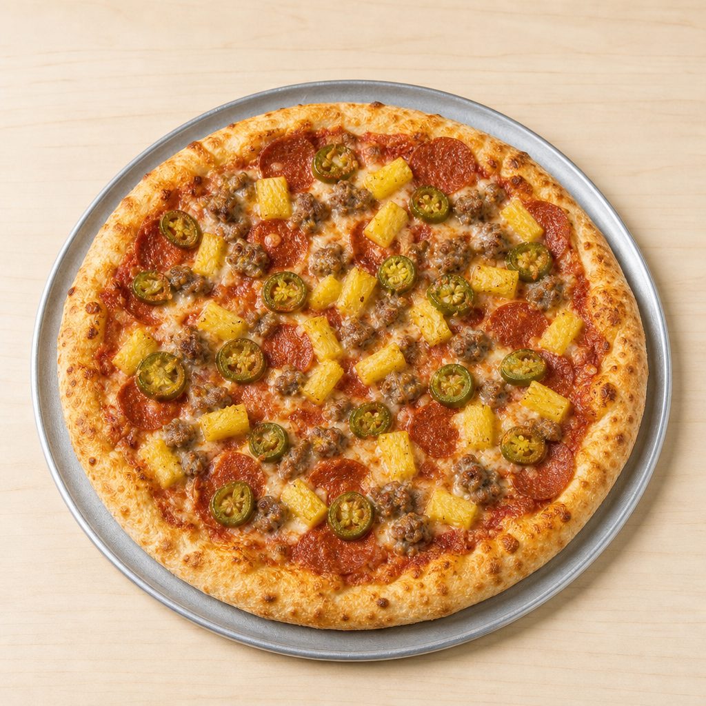 Tropical Sunset Pizza (10").
