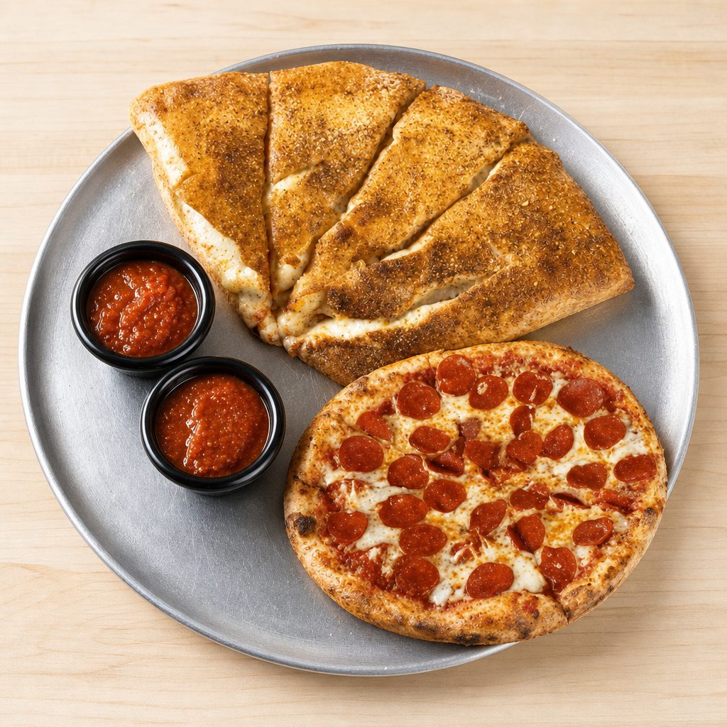 Monday Calzone or Pizza.