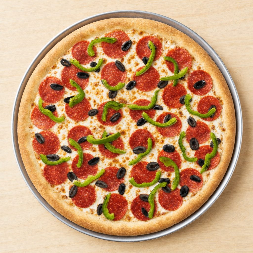 (14") Cauliflower Crust 3 Topping.