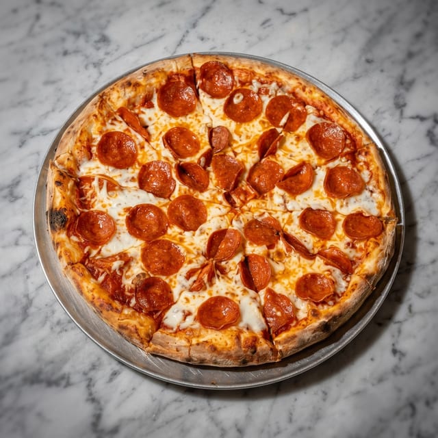 10" Small Pepperoni Pizza.