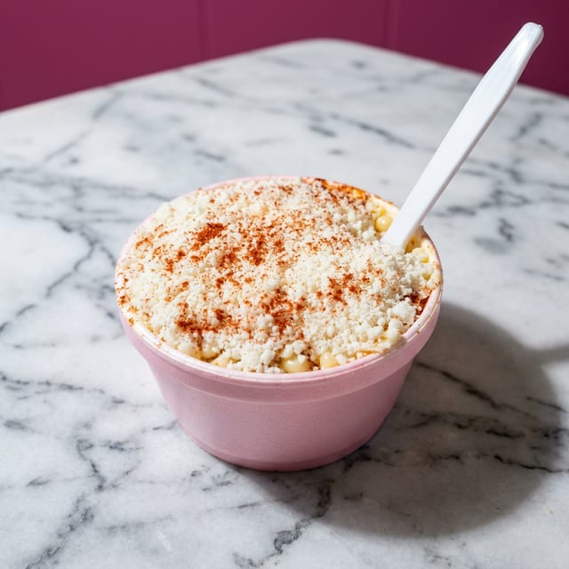 Elotes en Vaso / Esquite.